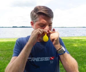 DiveDPR Freediving Equalization Tool Ear Pressure Balance Practice Frenzel