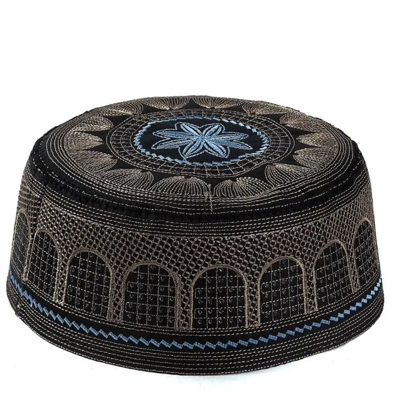 Topi Muslim Bordir Katun Pria Arab,Topi 