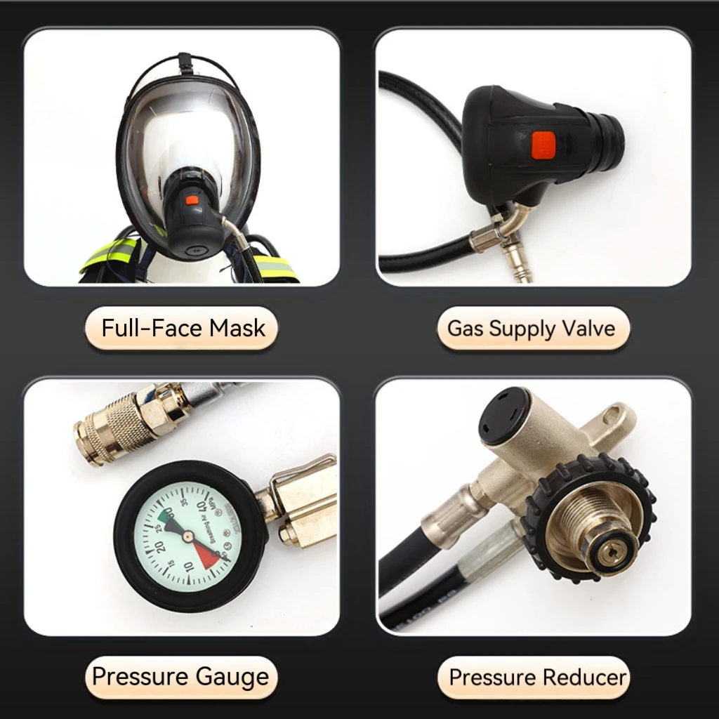Gallery Detail: Self Contained Open Circuit Compressed Air Respirator Made Of Carbon