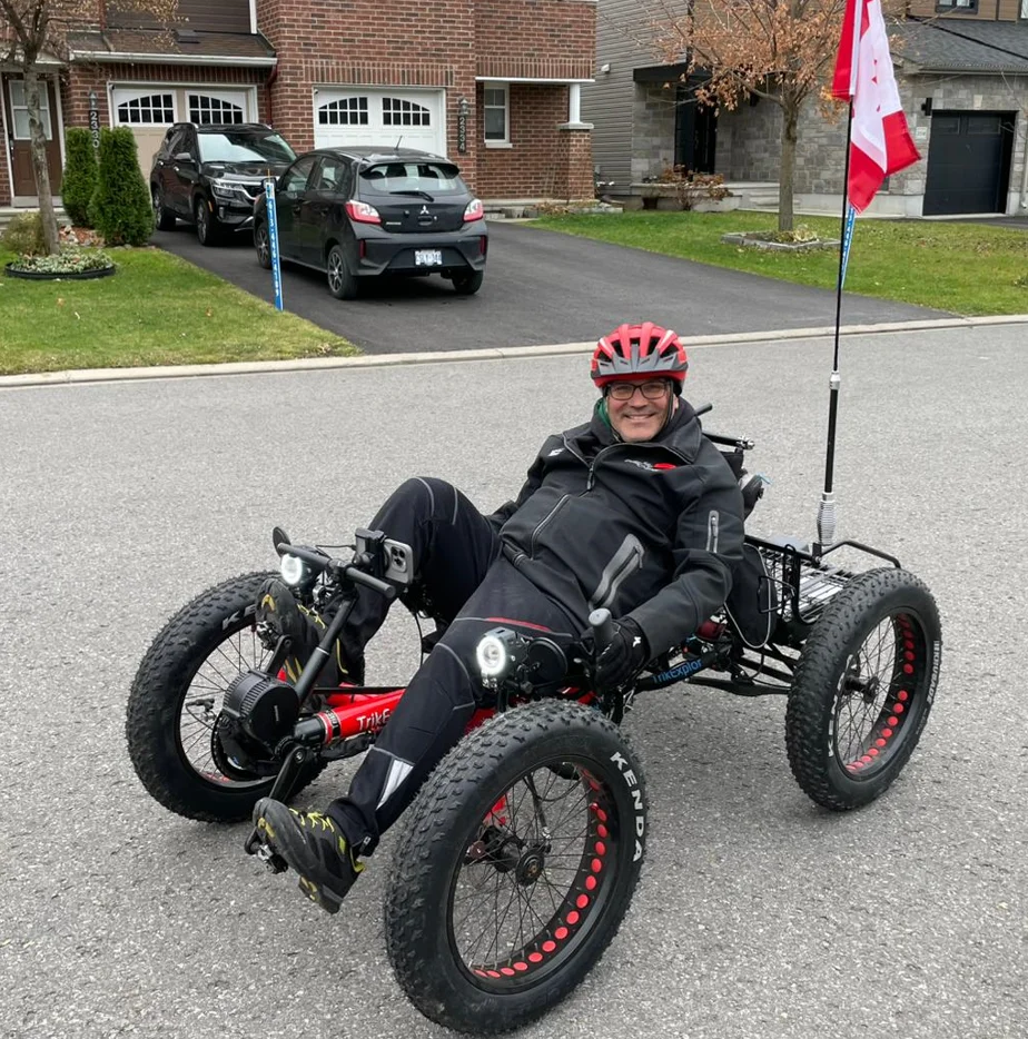 Trikexplor Snow and Sand Aluminum Frame Recumbent Cycle