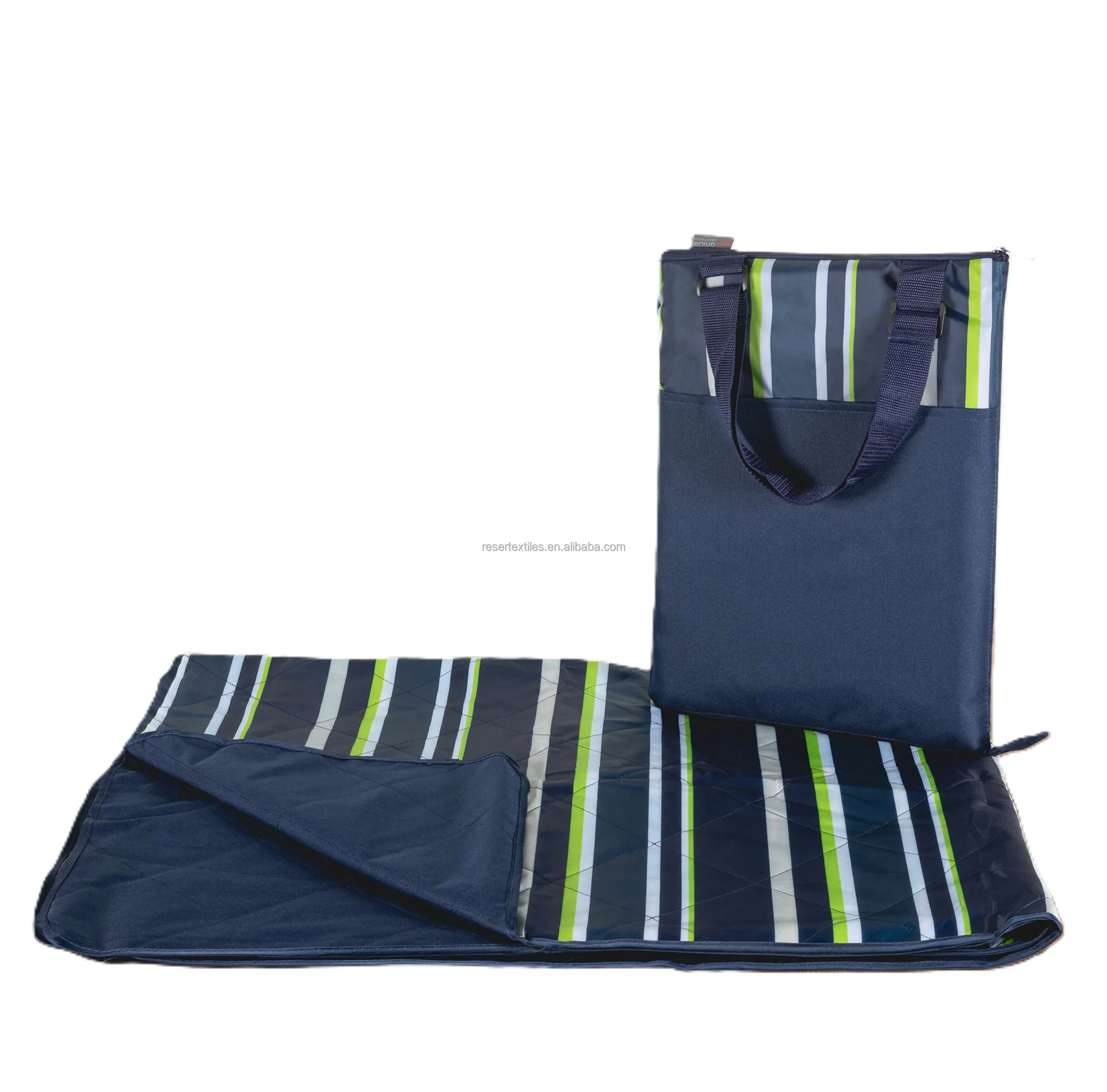 Custom Logo Waterproof Lightweight Portable High Quality Ultrasonic Jumbo Size Aluminum Foil Mat Outdoor Sports Camping Picnics