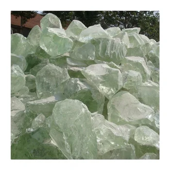 Transparent Green Glass Boulders Cheap Colored Landscaping Stone - Buy ...