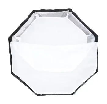 TRIOPO  120cm Foldable Octagon Softbox Bracket Mount Soft Box Handle for Godox Yongnuo Speedlite Flash Light detail image