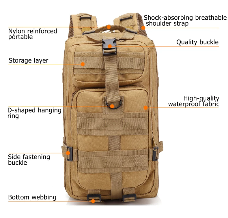 Gym Backpack Wholesale 25l Digital Camouflage Waterproof Laptop Camping ...