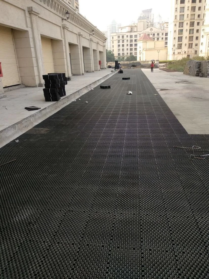 Greening Roofs Drainage Cell/ Drainage Mat with Root Barrier Layer