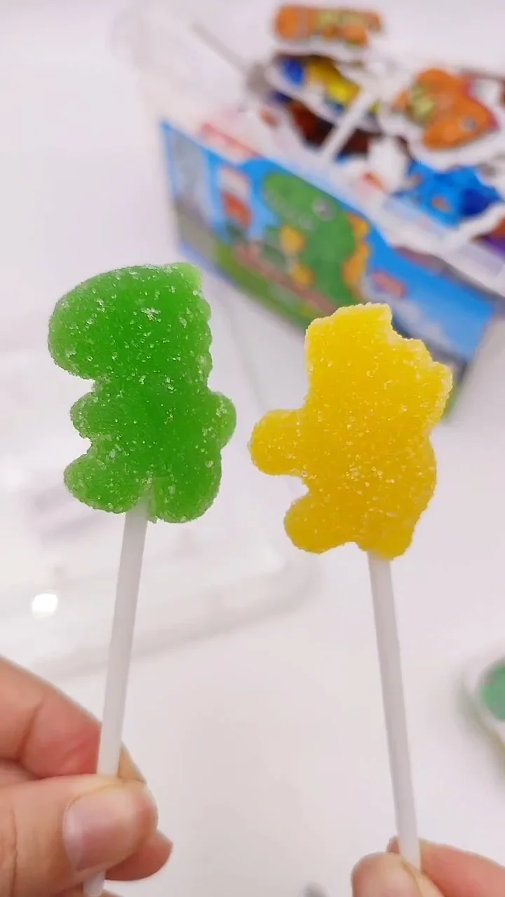 3d Dinosaur Paradise Gel Jelly Gummy Soft Candy Sweets Lollipops Buy