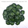 36 foglie di begonia (12 pezzi per confezione, lunghezza 2,3 m)