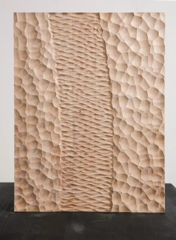 Decorative Panels - Solid Wood Fluted Interior 3D Wall Siding Plank