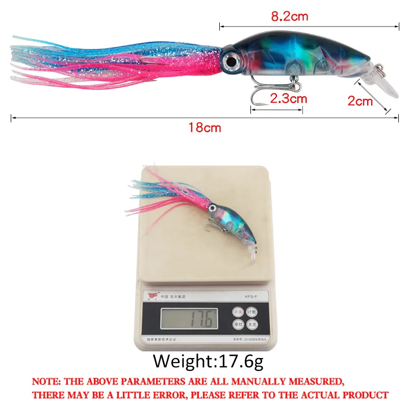 Minnow fishing lure jointed bait soft