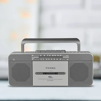 ポータブルクリア格安ラジオパンダプレーヤーam fmラジオホーム