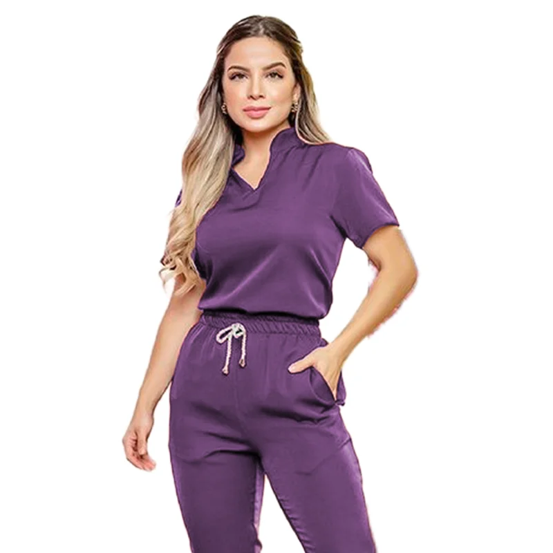 Wholesale New Design 2022 Scubs Medical Scrub Uniforms Hospital Sport