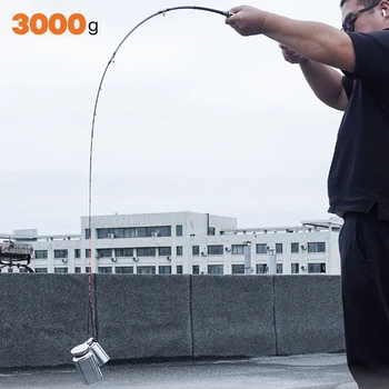 CHEERY 1.68m 1.8m 1.98m Carbon Fiber Medium Action Boat Sea & Stream Fishing Rod with Soft Tips and Reel Seat for Crucian Carp – Soft Lure – view 4