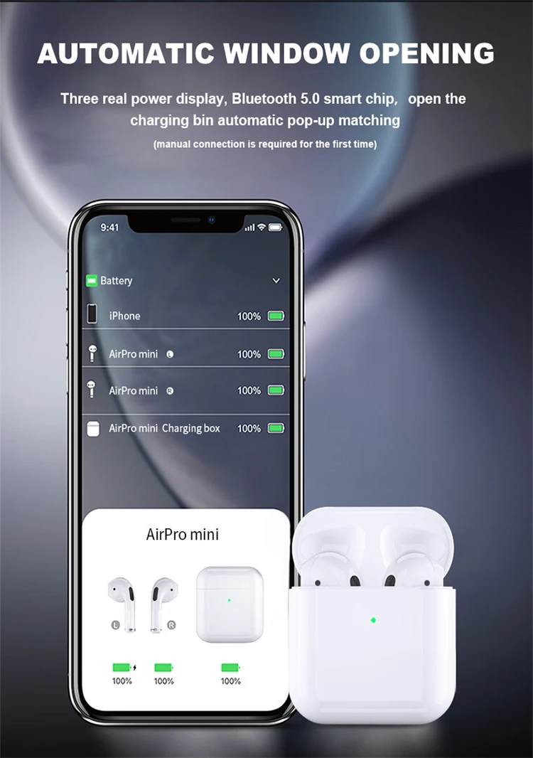 Портативные 5,0 мини беспроводные наушники Airpro4, беспроводные наушники-вкладыши, беспроводные наушники, tws Air Pro 4 pro 5