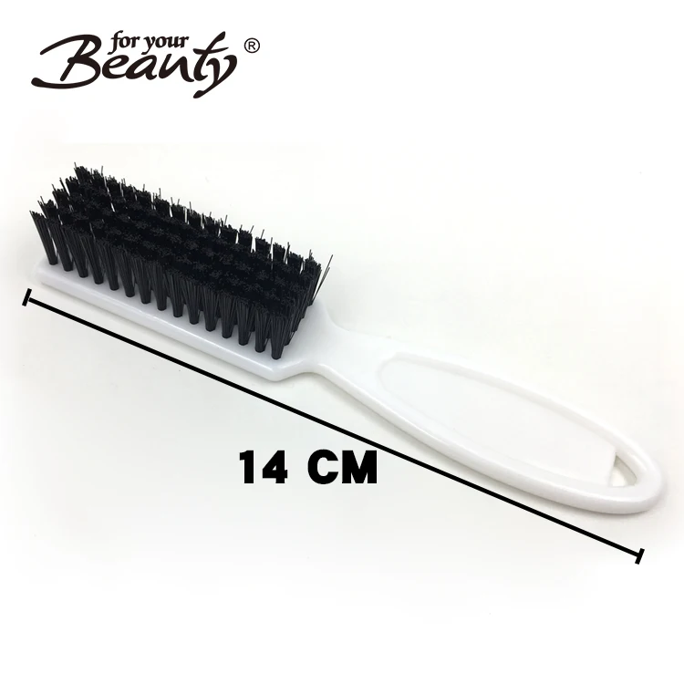 3 Pieces Clipper Blade Cleaning Brush Hair Clipper Cleaning Nylon Brush  Nail Brush Trimmer Barber Cleaning Brush Tool (black)