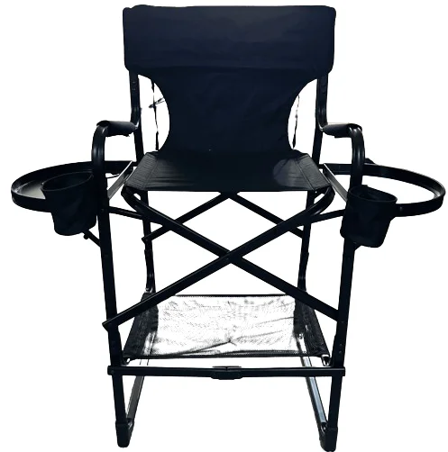 2024 Hitree OEM Factory Modern Makeup Make-up Outdoor Steel Folding Chair With Promotional Price