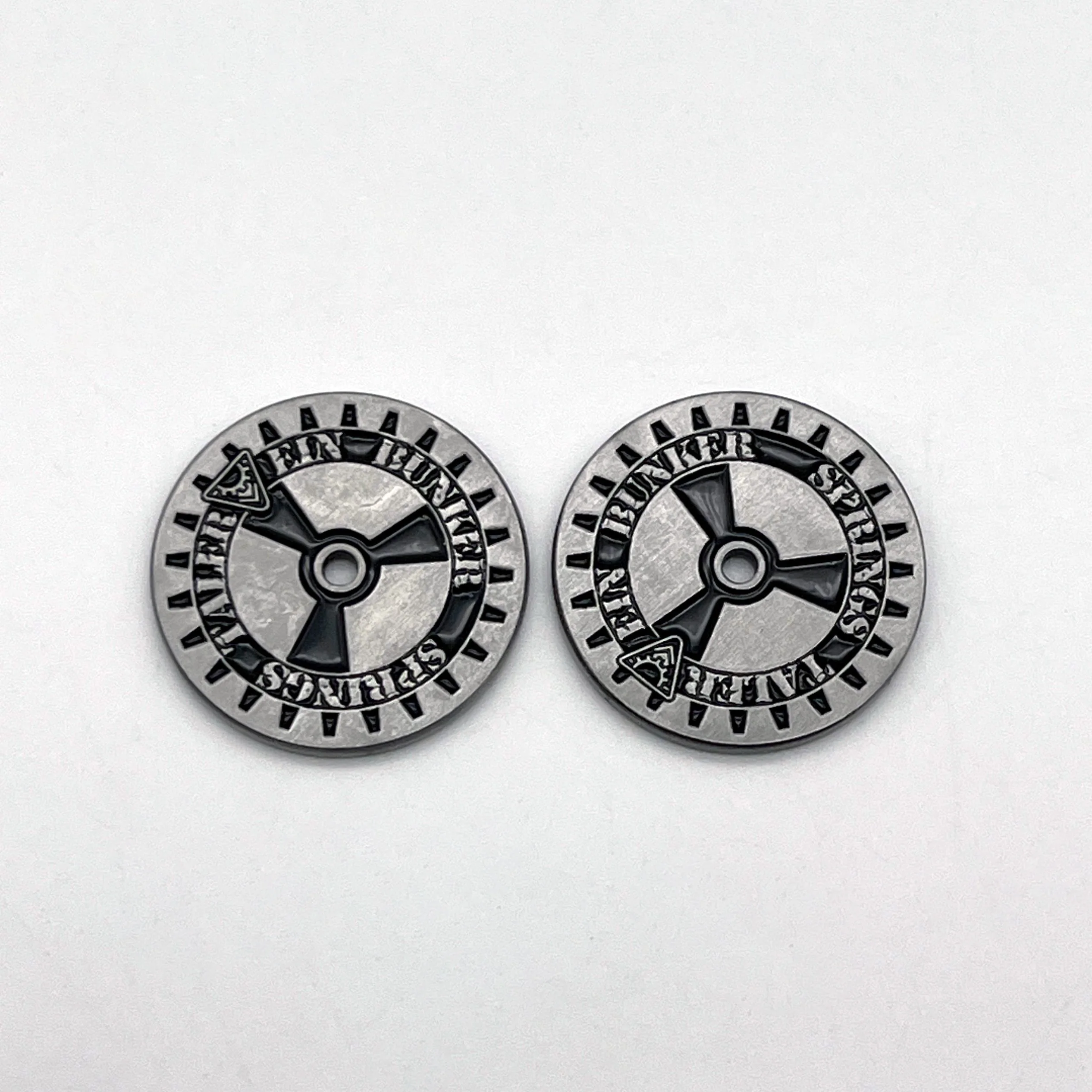 금속 기념품 토큰 코인 JO-EY-54 원형 니켈 도금 코인