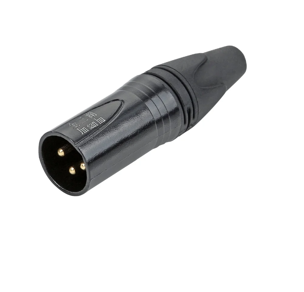 Высокое качество производитель 3-контактный Мужской Женский кабель разъём