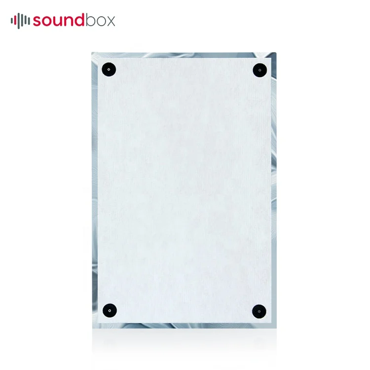 HD Printing Acoustic Fabric Wall Painting Panel for Office Sound Absorption