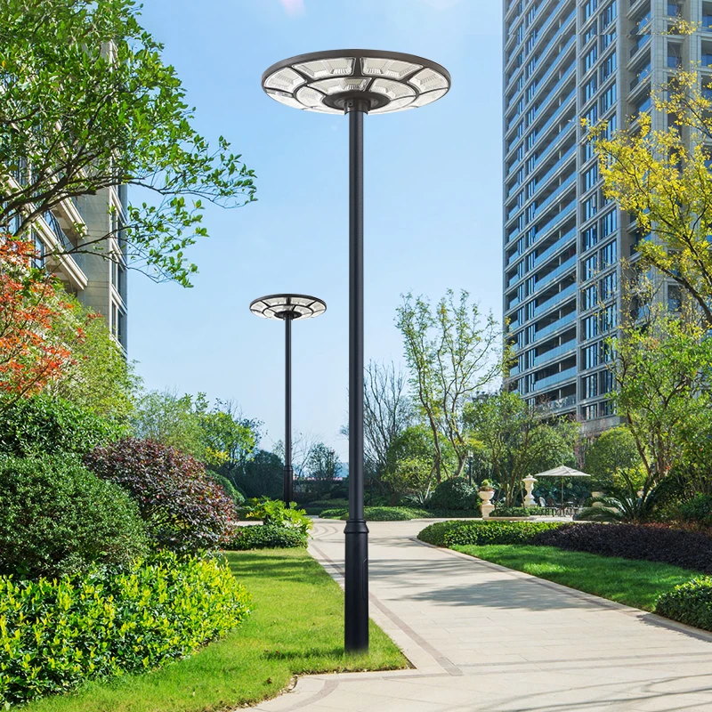 500w 1000W Sensor Remote Control Solar Cell ufo Street Light Led Garden Light
