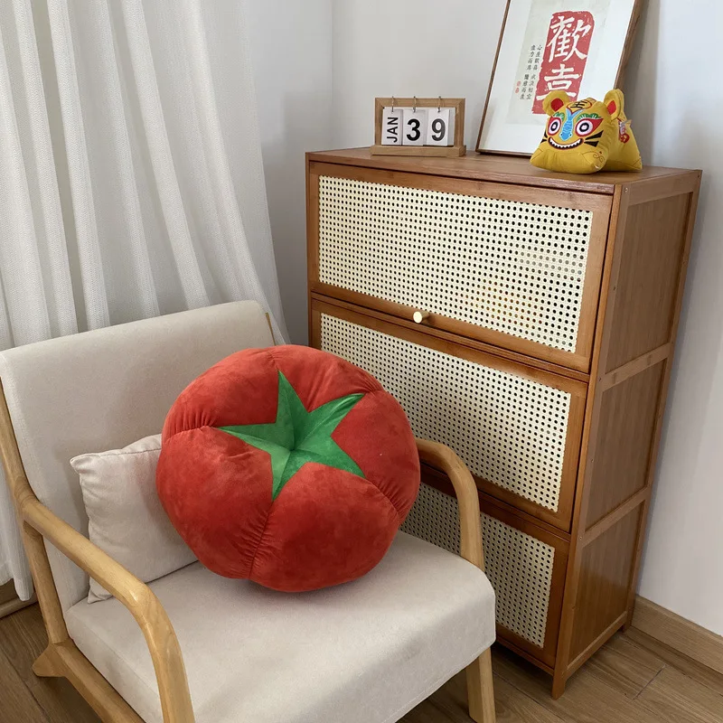 AOYATEX Round pillow bay window tatami floor thick butt mat vegetable mushroom persimmon cushion factory