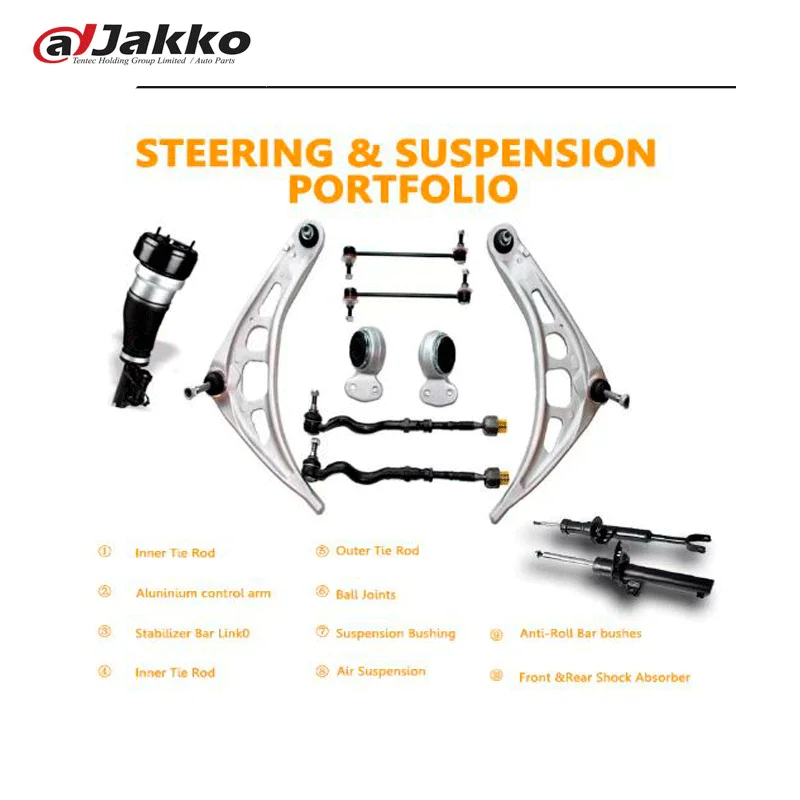 12pcs Manufacturer Front Suspension Lower Control Arm Kit For Audi A4