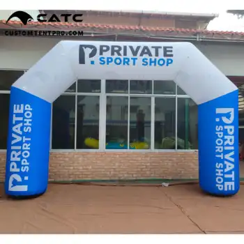 CATC Sports Inflatable Archway for Outdoor Park Events PVC Advertising Inflatable Display for Competitions