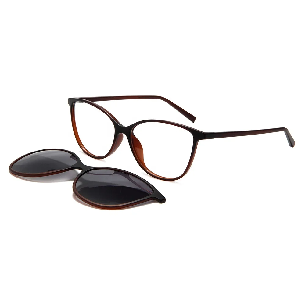 TR90 Ultralight Cat Eye Sun Glasses for Women Eyeglasses  display picture 1