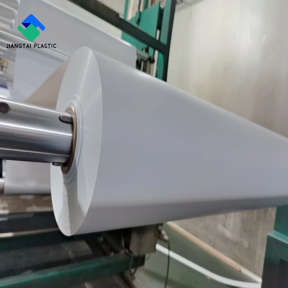 Jiangtai 1300mm Lampshade White Pvc Roll White Diffuser Pvc Film For