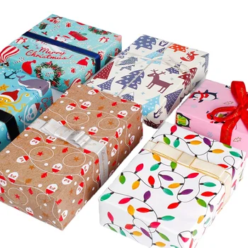 Supplier of Customized Gift Wrapping Paper Gift for Baby Shower Kids Christmas Gift Wrap