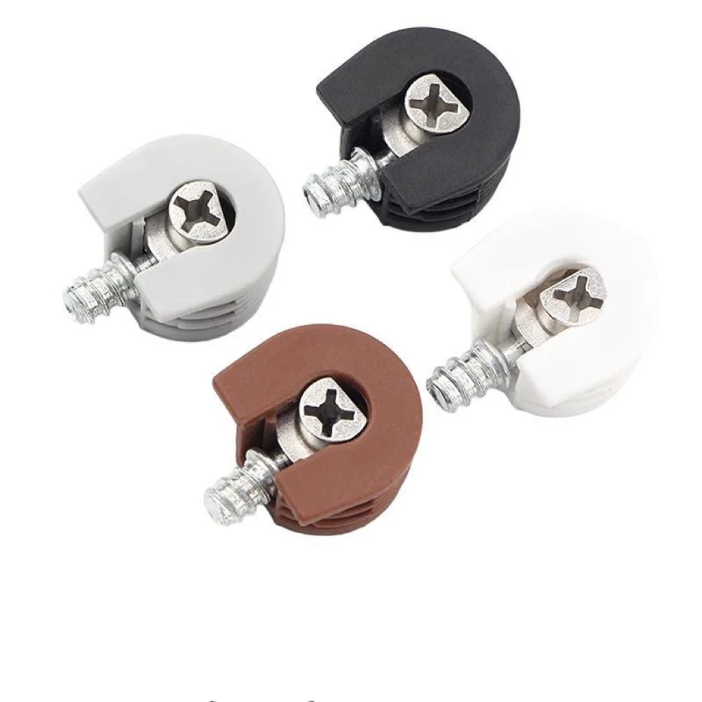 White Brown Furniture Wardrobe Kitchen Inside Cabinet Fastener Cabinet  Plastic Wood Shelf Support Shelf Plastic Connectors, image size:1024x1024