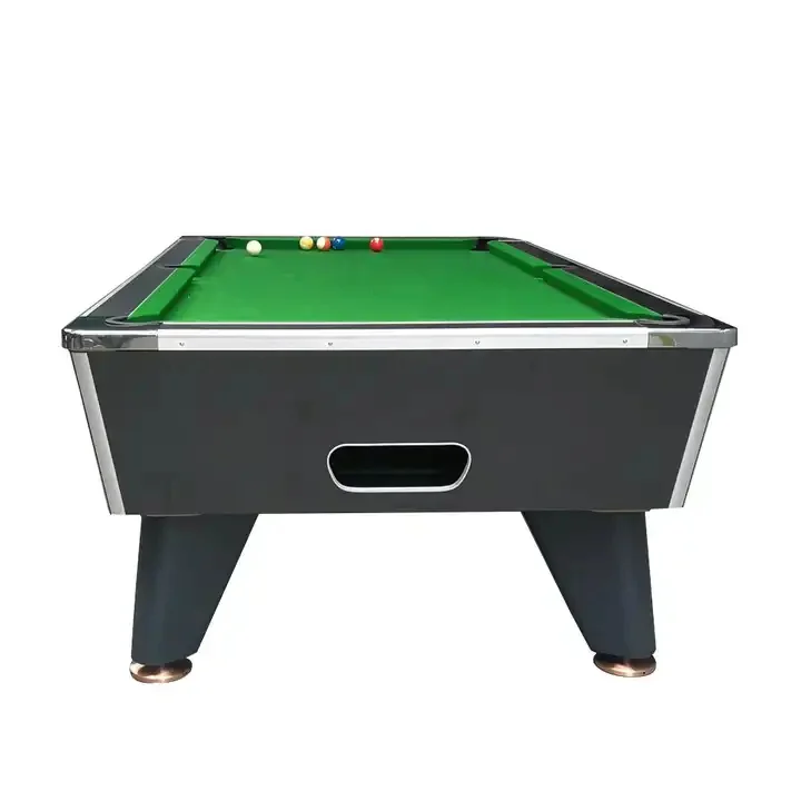 Commercial Use Coin Operated 7ft 8ft Pool Table Manual Coin Operating