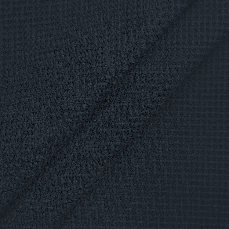 New Design Spandex Waffle Knit Fabric, Fashion Style Cotton Polyester Waffle Fabric for Men Shorts/ factory