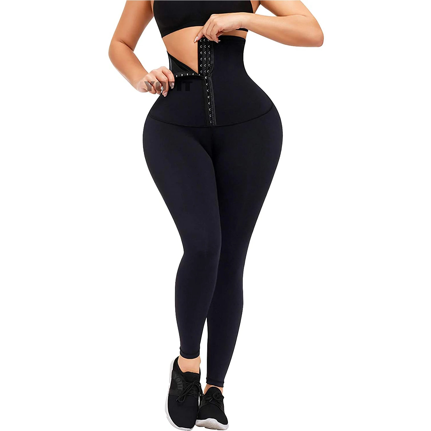 Legging Corset Taille Haute Pour Femme,Vêtement De Sport,Effet Sculptant,Avec  Ceinture De Maintien - Buy Taille Formateur Leggings,Amincissant La  Commande De Ventre Leggings,Taille Haute Corset Leggings Pour Femmes Avec  Corps Réglable Façonner Taille