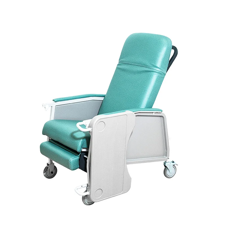Hospital Used Mobile Manual Donor Collection Transfusion Blood Drawing Donation Phlebotomy Lab Dialysis Chair Medical Recliners