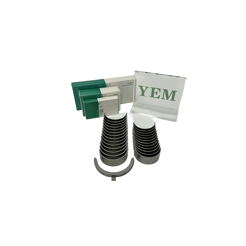 Engine Machinery Parts Main Bearing Connecting Rod Bearings With Thrust Washer for Komatsu 6D125E-2B-5 6D125E-2D-5 Engine
