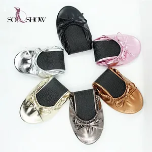 Hot Selling Wholesale Wedding Shoes Flat After Party Foldable Shoes