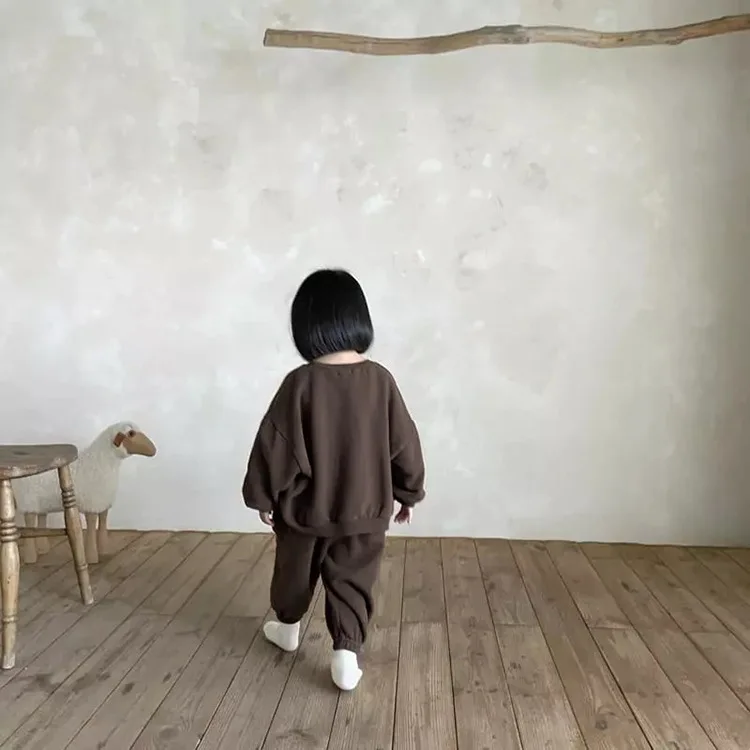 2023 Spring Boys' Sweater Pants 2 Sets Of Comfortable Children's