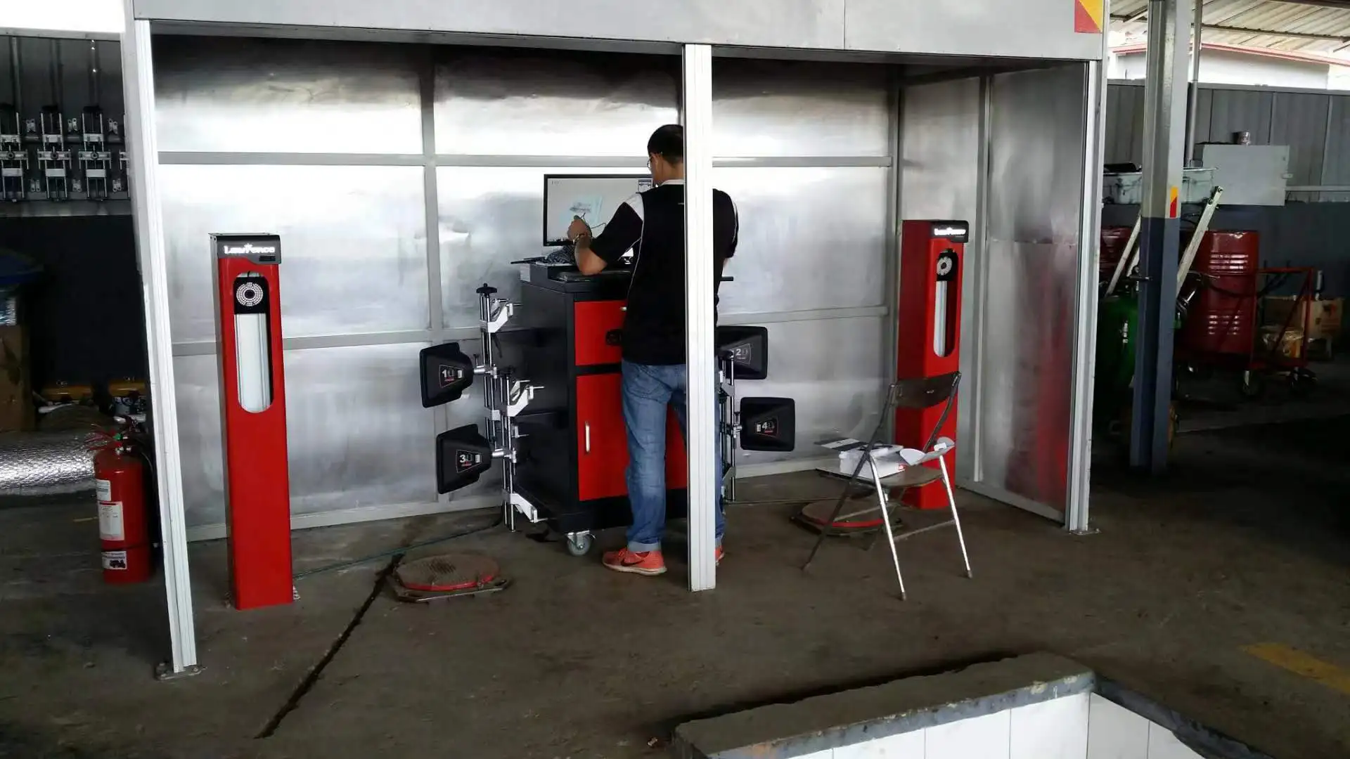 Pit Design High Quality Truck Wheel Alignment Machine