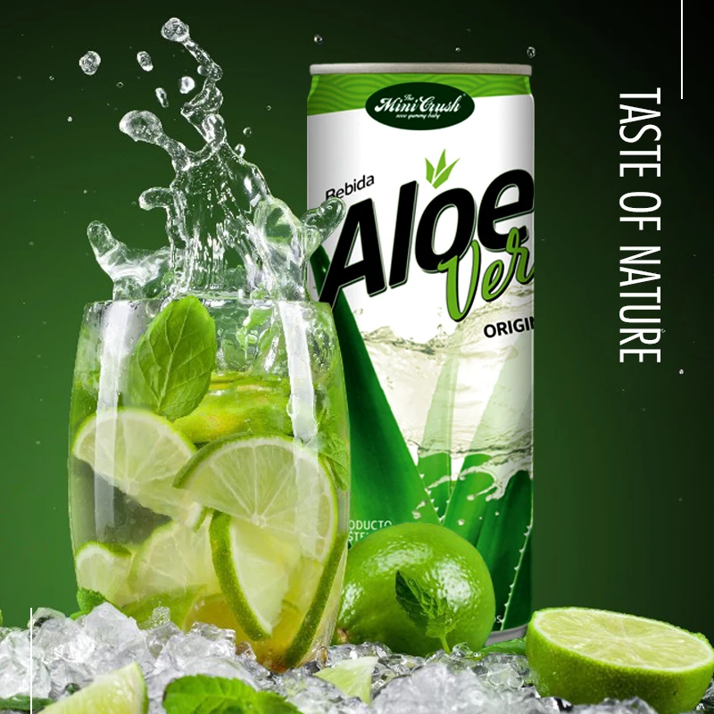 Sugar Free Healthy Aloe Vera Bebida Aloevera Juice Drink Natural Zero Sugar  Refreshing Bottled Beverage Jugos De Aloe Vera