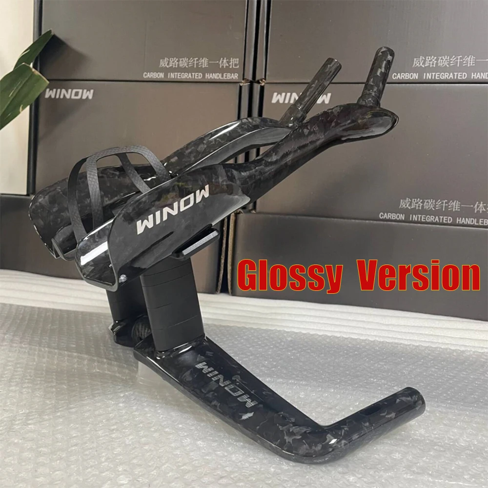 Winowsports Carbon Aero TT Handlebar Spacer for Road Bicycles