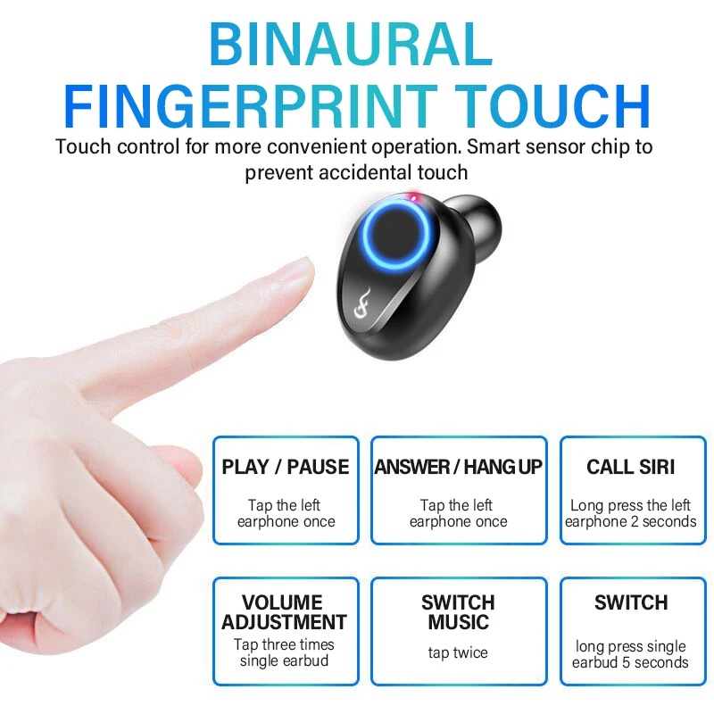 2025 Último precio de fábrica F9 Tws Auriculares inalámbricos