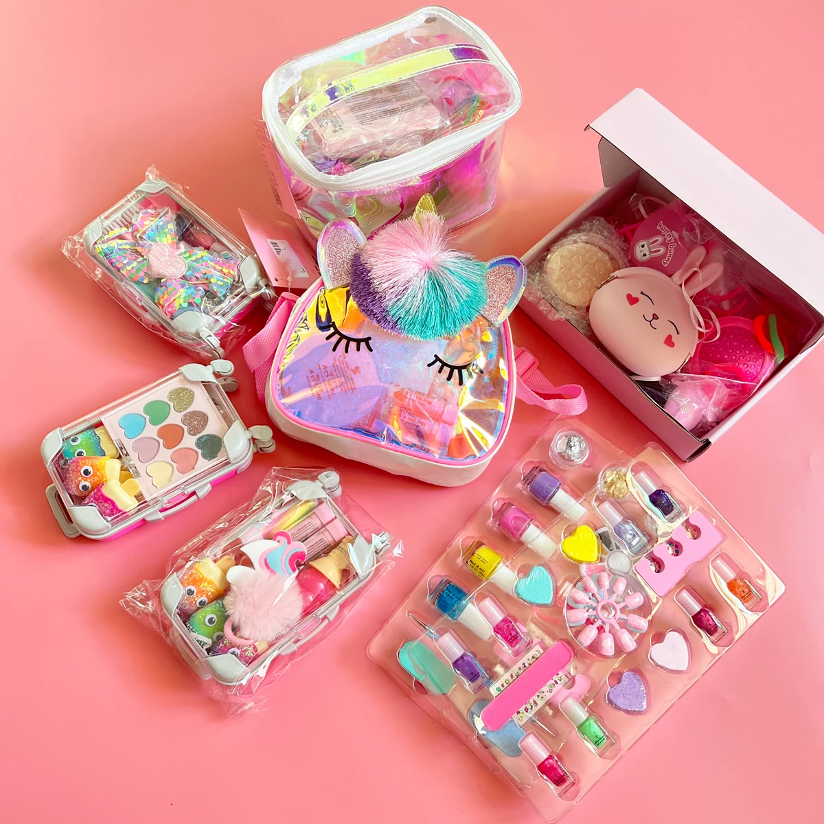 High Quality Makeup Kit Cosmetic Set Toy Makeup Kit Includes Makeup