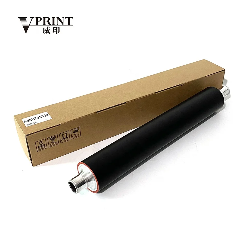 A50U765500 — нижній ролик термопристрою для принтерів Konica Minolta C2060, C2070, C3070, C3080, C4065, C4070, C4080, C1060, C1070. Сумісний і новий.