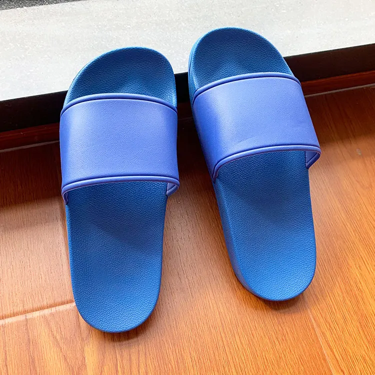 New Design Slippers for Men Blue Indoor Bath Comfortable Slides Blank  Slippers Footwear Waterproof slippers for Man and Women