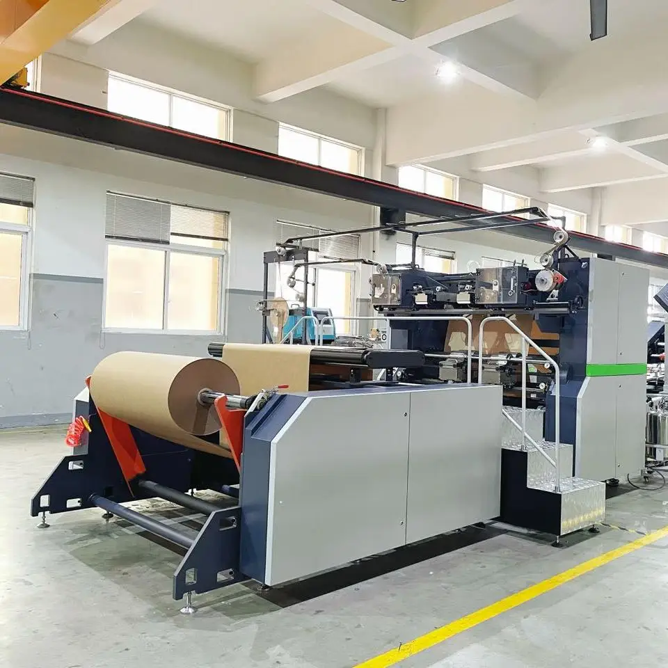Cara Brand  Produce Paper Bag Eco-friendly Shopping Bag Making Machine for Sale Paper Bag Making Machine Nitto Manual Small