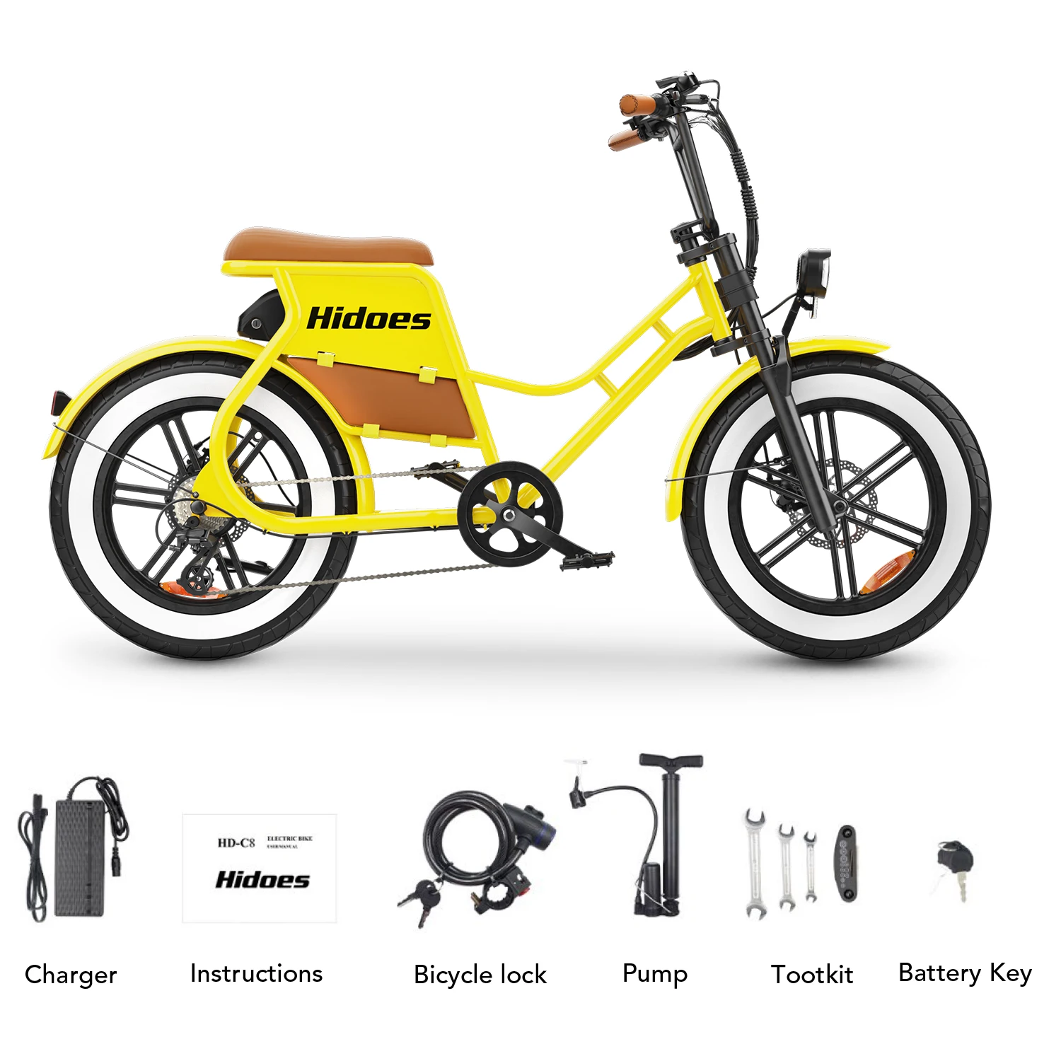 Best Buy Offer Women's Hybrid Electric Bicycle - 20inch Fat Tire Step-Thru Design, 700w Motor, 17ah Battery - Hidoes C8 - Image 3