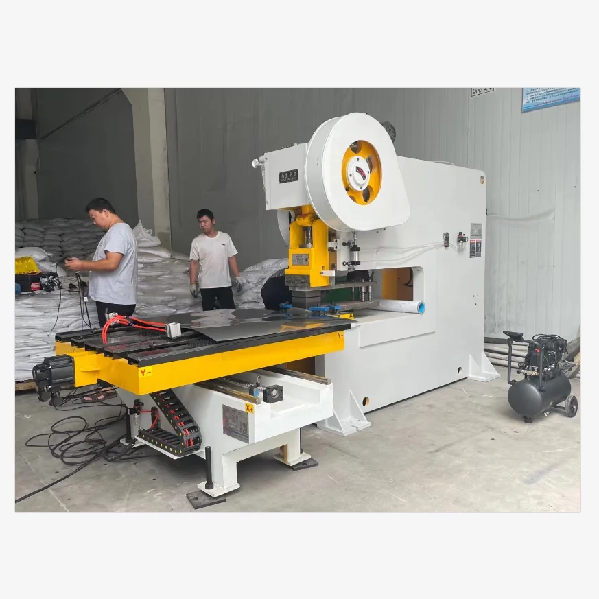 New Deep Thorat Power Press Sheet Metal CNC Feeder Punch Press Machine Plate Feeding Table