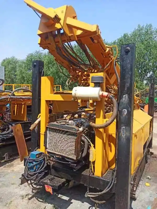 Second Hand Used 400 M Depth Hydraulic Water Well Drill Rig