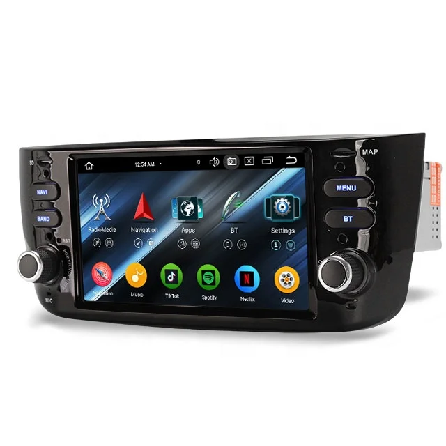 Erisin ES6761P IPS Android 13 Multimedia Car Dvd Player GPS for Fait Grande Punto Linea 4G WFi Car Radio