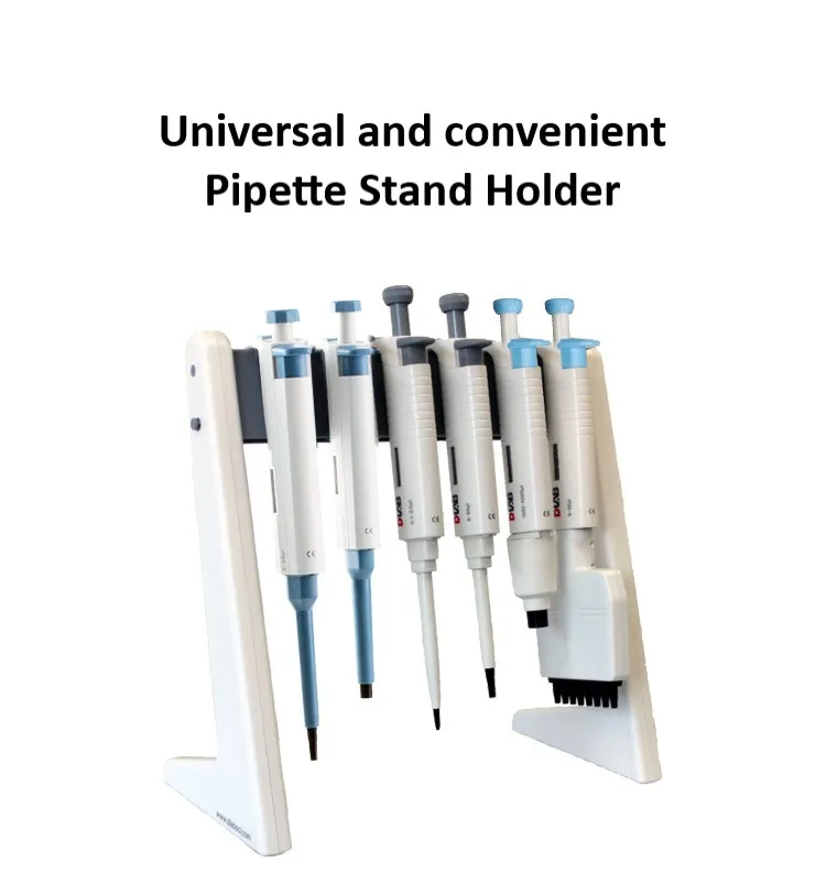 Micropipette Stand Universal Singlechannel Multichannel Pipettors Rack And Holder Pipette Gun